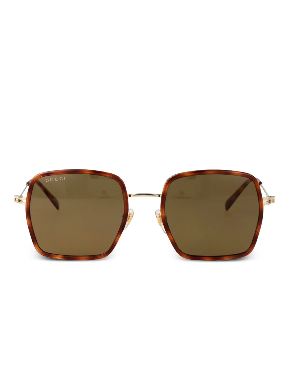 Gucci Eyewear Interlocking G sunglasses - Marrone