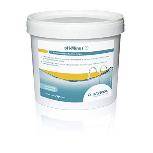 Bayrol – Manutenzione Piscina – Ph-Minus – Baisse Il Ph Piscina – Scatola 6 Kg Con Dosatore