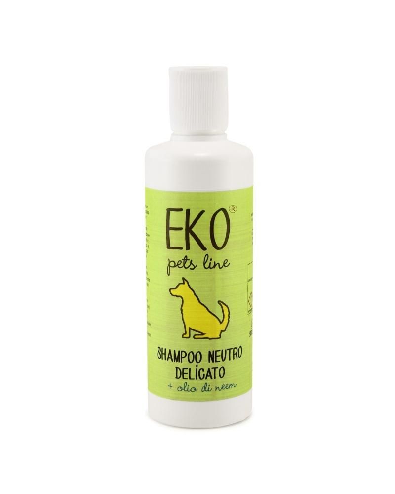 Eko Shampoo per cani neutro con olio di Neem 220 ml