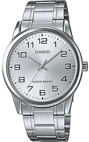 Casio Mtp-V001D-7B Per Gli Uomini Analogico, Orologio Elegante, Bracciale