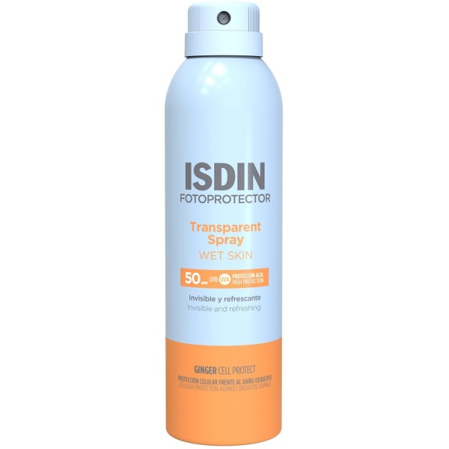 Isdin - Isdin Transparent Spray Wet Skin Spf50 250 Ml