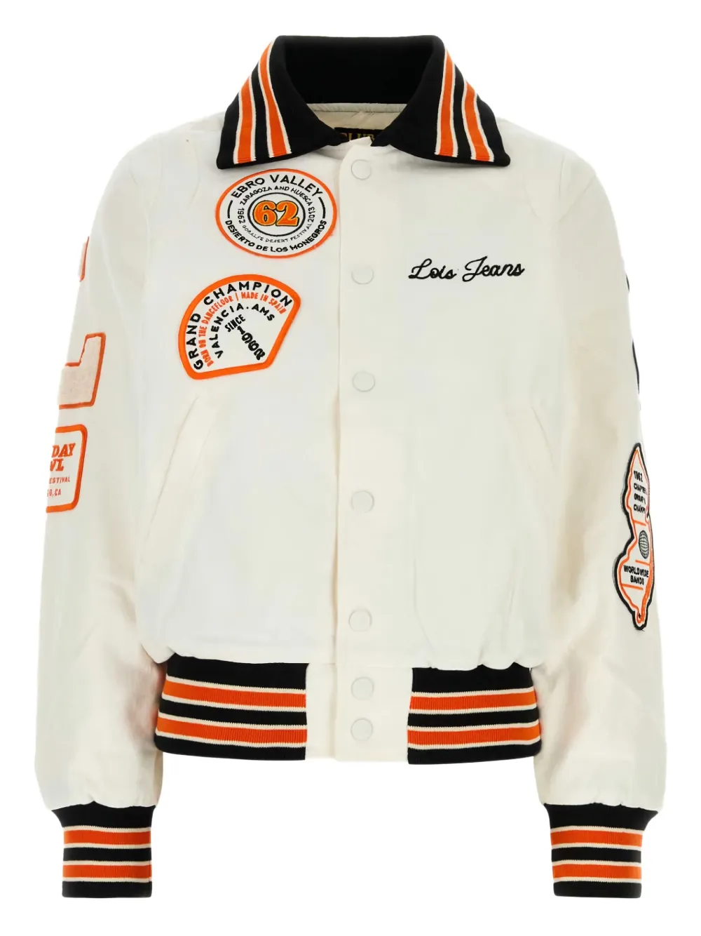 LOIS JEANS Nomad bomber jacket - Toni neutri
