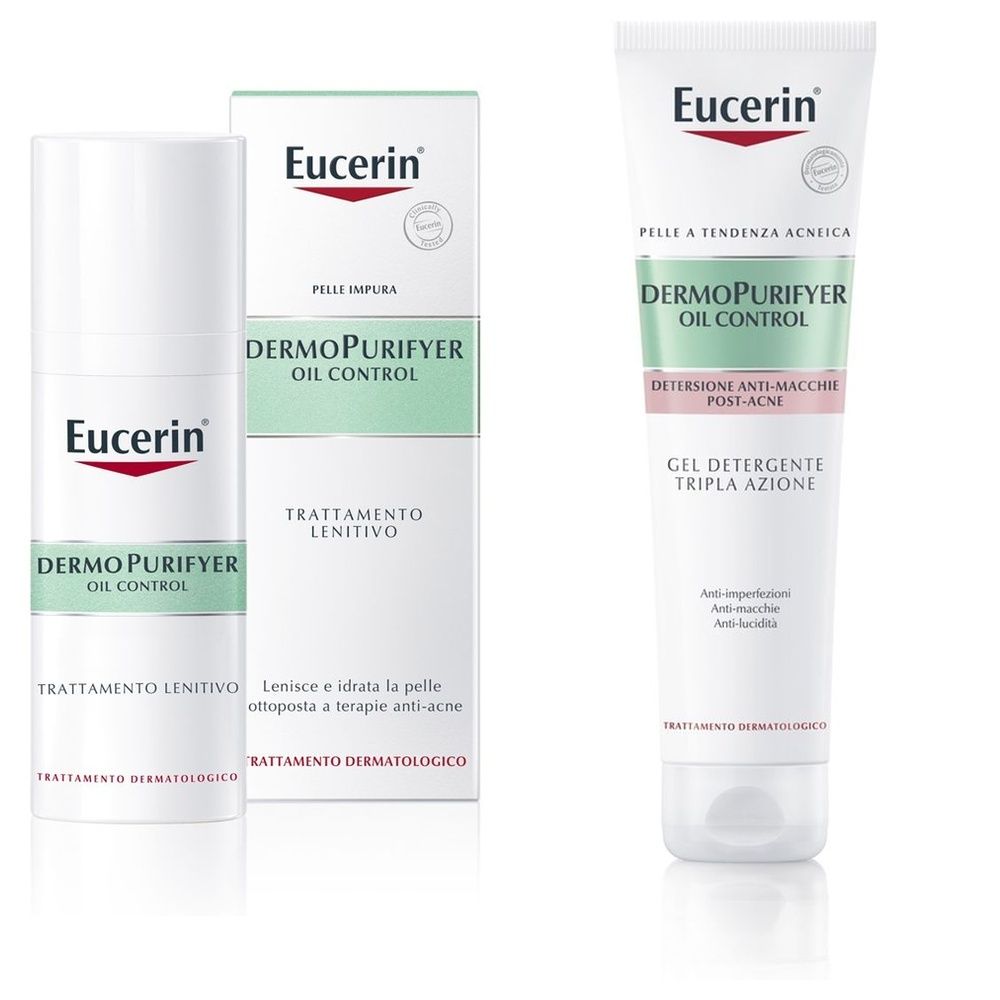 Eucerin Dermopurifyer Oil Control 150ml + DermoPurifyer Trattamento Le