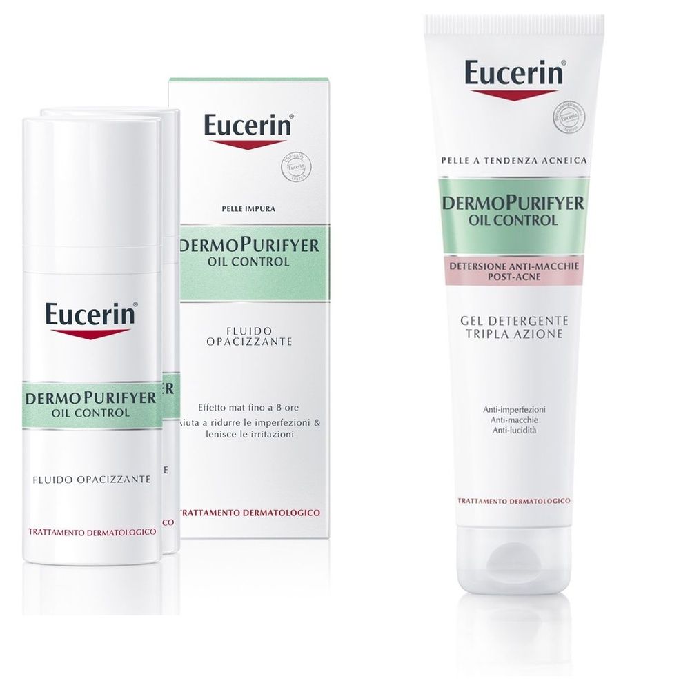Eucerin Dermopurifyer Oil Control 150ml + DermoPurifyer Fluido Opacizz