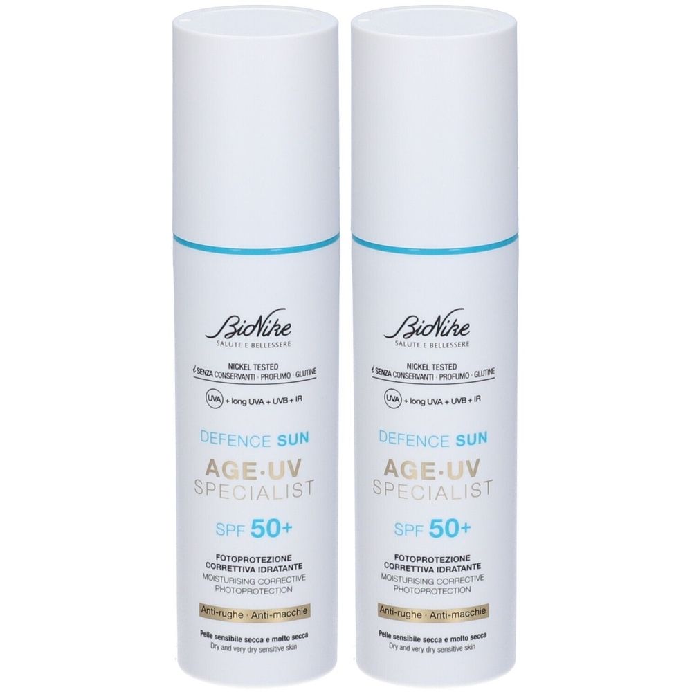 BioNike Defence Sun Age UV Specialist SPF 50+ Fotoprotezione Correttiv