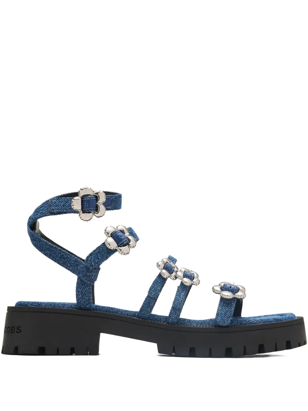 Marc Jacobs The Daisy denim sandals - Blu