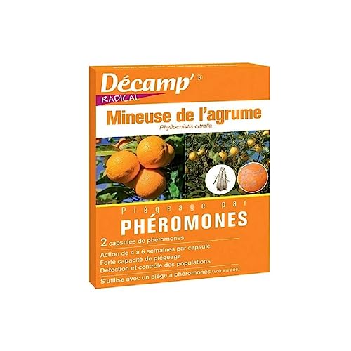 Décamp' - Feromone Contro La Minatrice Degli Agrumi (2 Capsule)