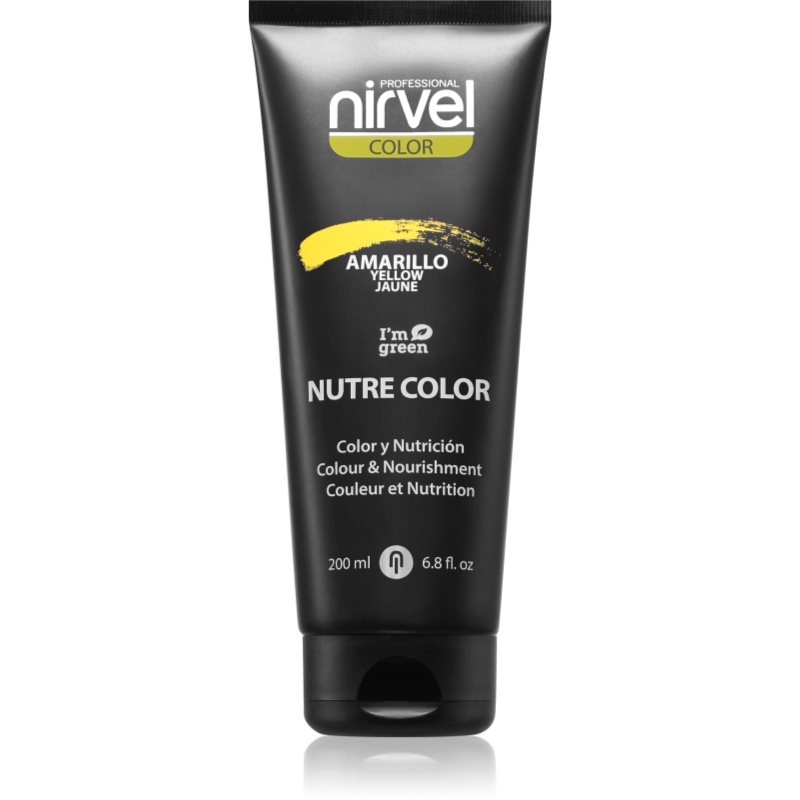Nirvel Nutre Color Maschera Nutriente Colorata Per Capelli Colore Amarillo 200 Ml