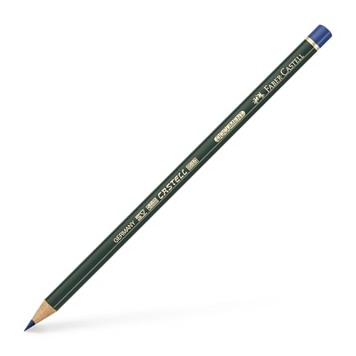Faber-Castell 119121 - Matita Copiativa Castell Document 9609, Colore: Rosso Blu Blu