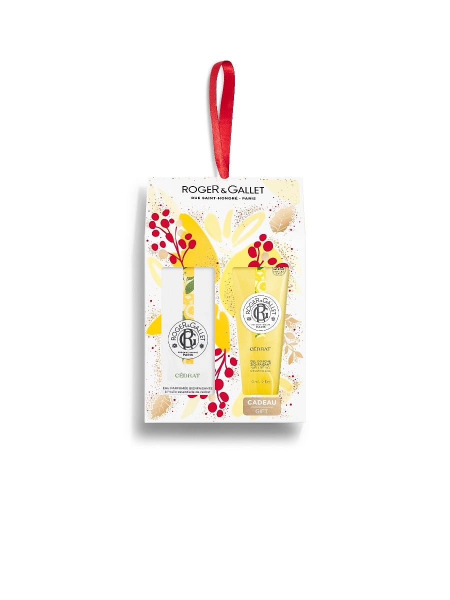 Roger&Gallet Cedrat Set Noel 22 Eau De Toilette 30 Ml + Gel Doccia 50 Ml