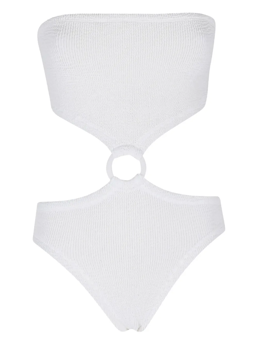 Hunza G Jerry swimsuit - Bianco