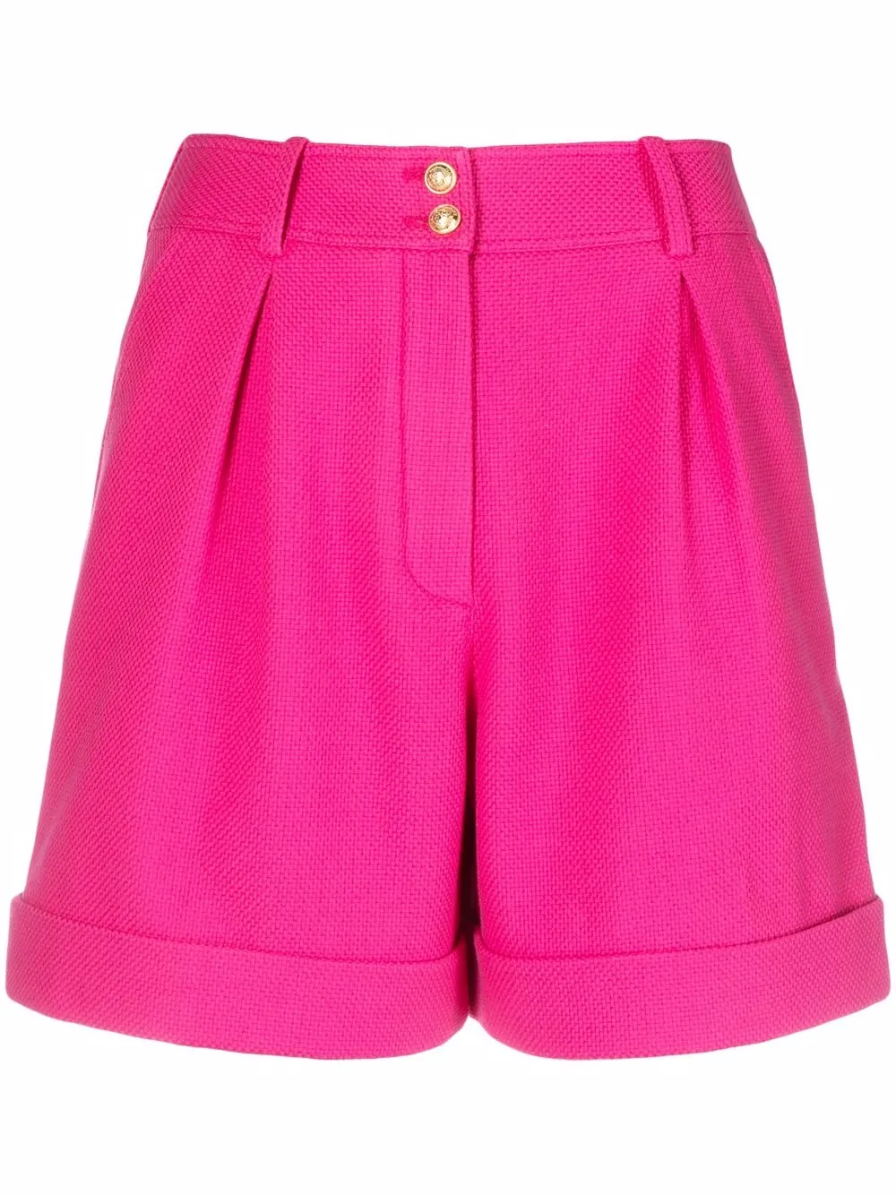Balmain Shorts sartoriali a vita alta - Rosa