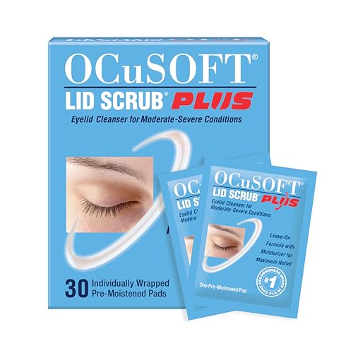 Ocusoft Coperchio Scrub Plus Panni Inumiditi, 30 Conteggio