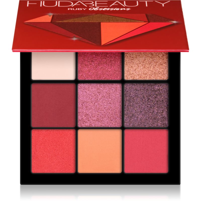 Huda Beauty Ruby Obsessions Palette Di Ombretti 8,4 G
