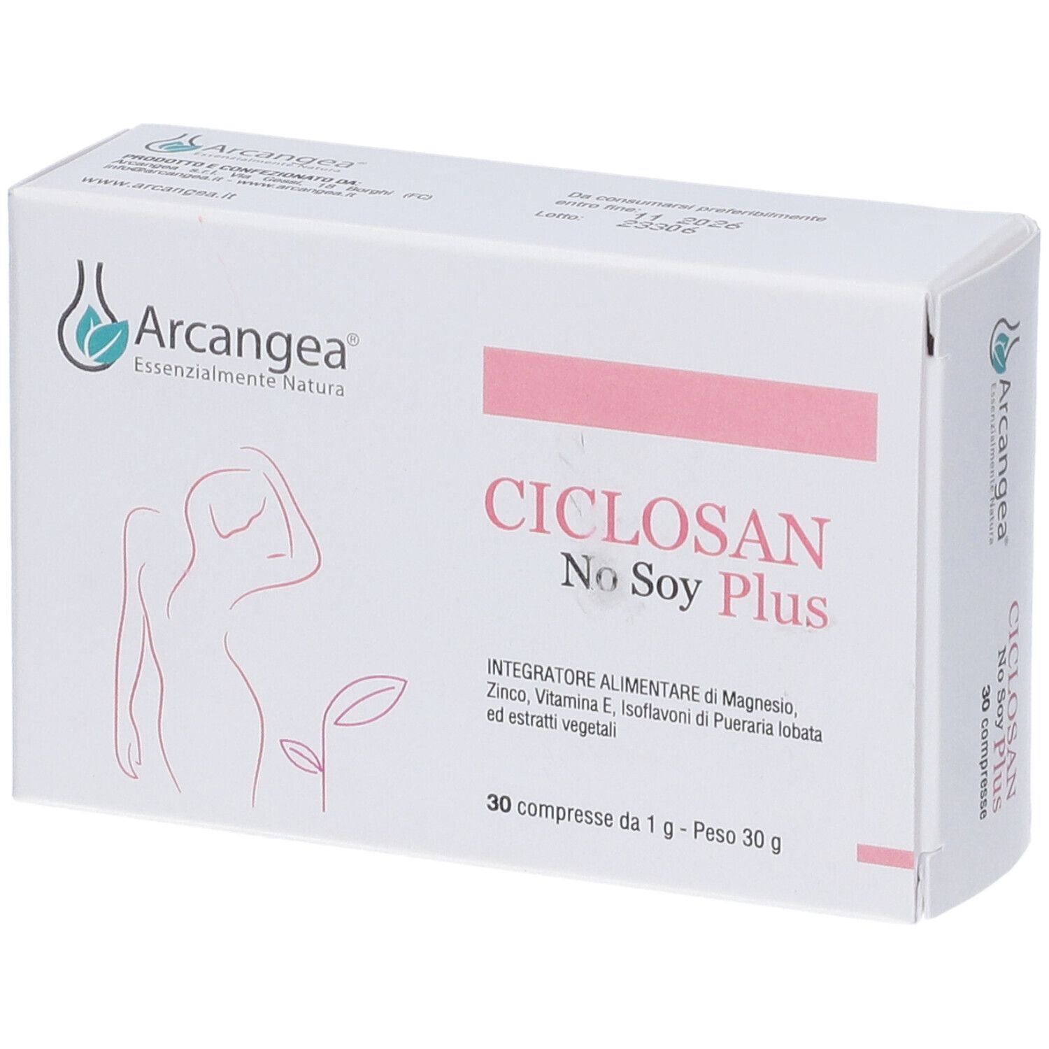 Ciclosan Plus No-Soy 30 Compresse g