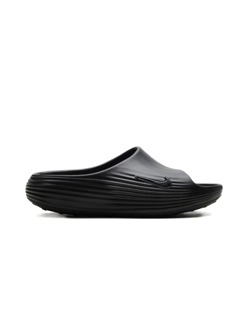 Nike ReactX Rejuven8 "Triple Black" slides - Nero
