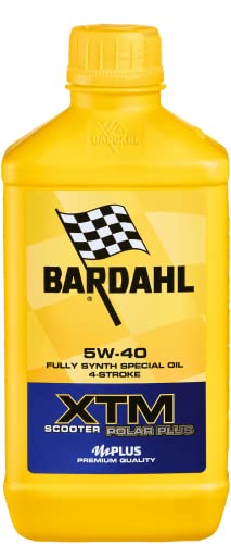 Bardahl Olio Motore Moto 4 Tempi Xtm Scooter Synt 5W-40