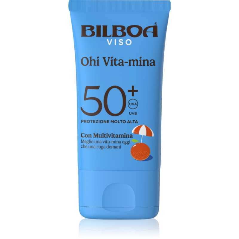 Bilboa Ohi Vitamina Viso Crema Abbronzante Con Vitamine Spf 50+ 40 Ml