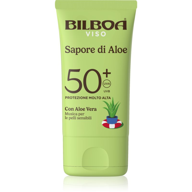 Bilboa Sapore Di Aloe Viso Crema Abbronzante Con Aloe Vera Spf 50+ 40 Ml