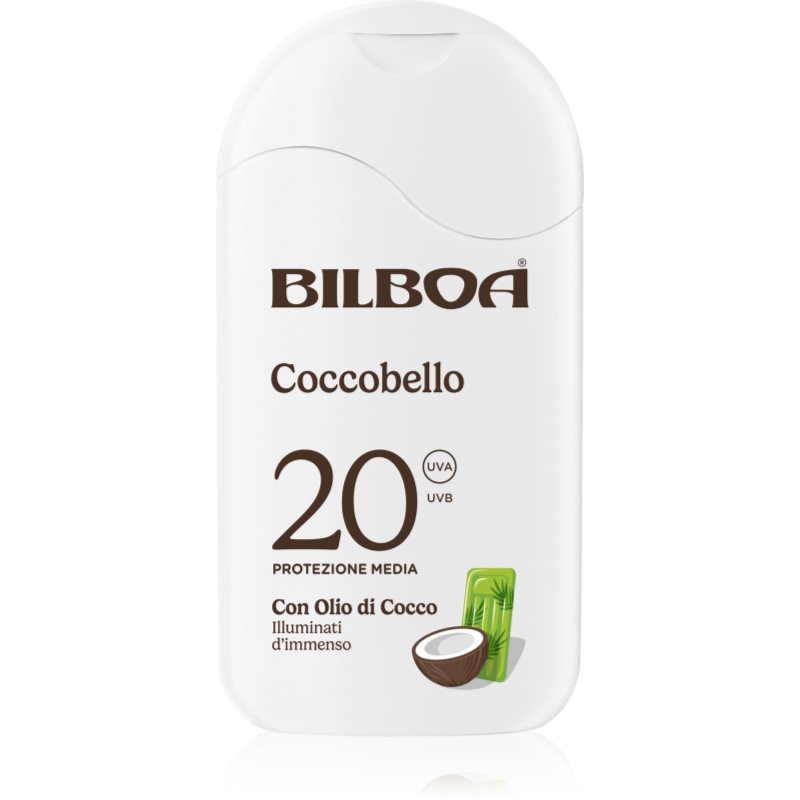 Bilboa Coccobello Latte Latte Abbronzante Con Olio Di Cocco Spf 20 200 Ml