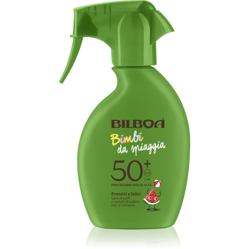 Bilboa Bimbi Trigger Spray Abbronzante Per Bambini Spf 50+ 250 Ml