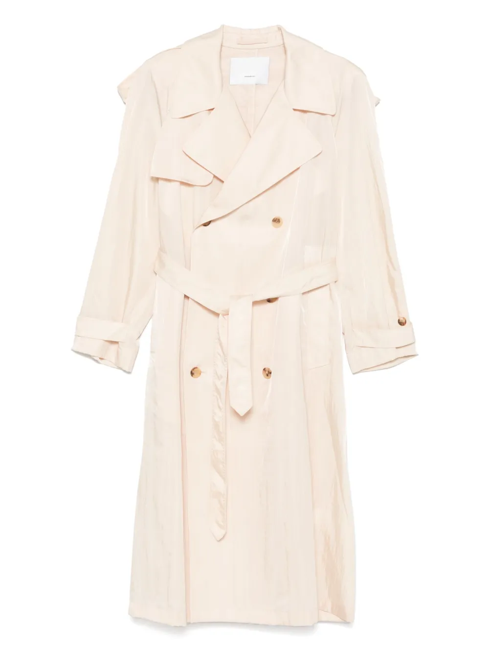 WARDROBE.NYC belted trench coat - Toni neutri
