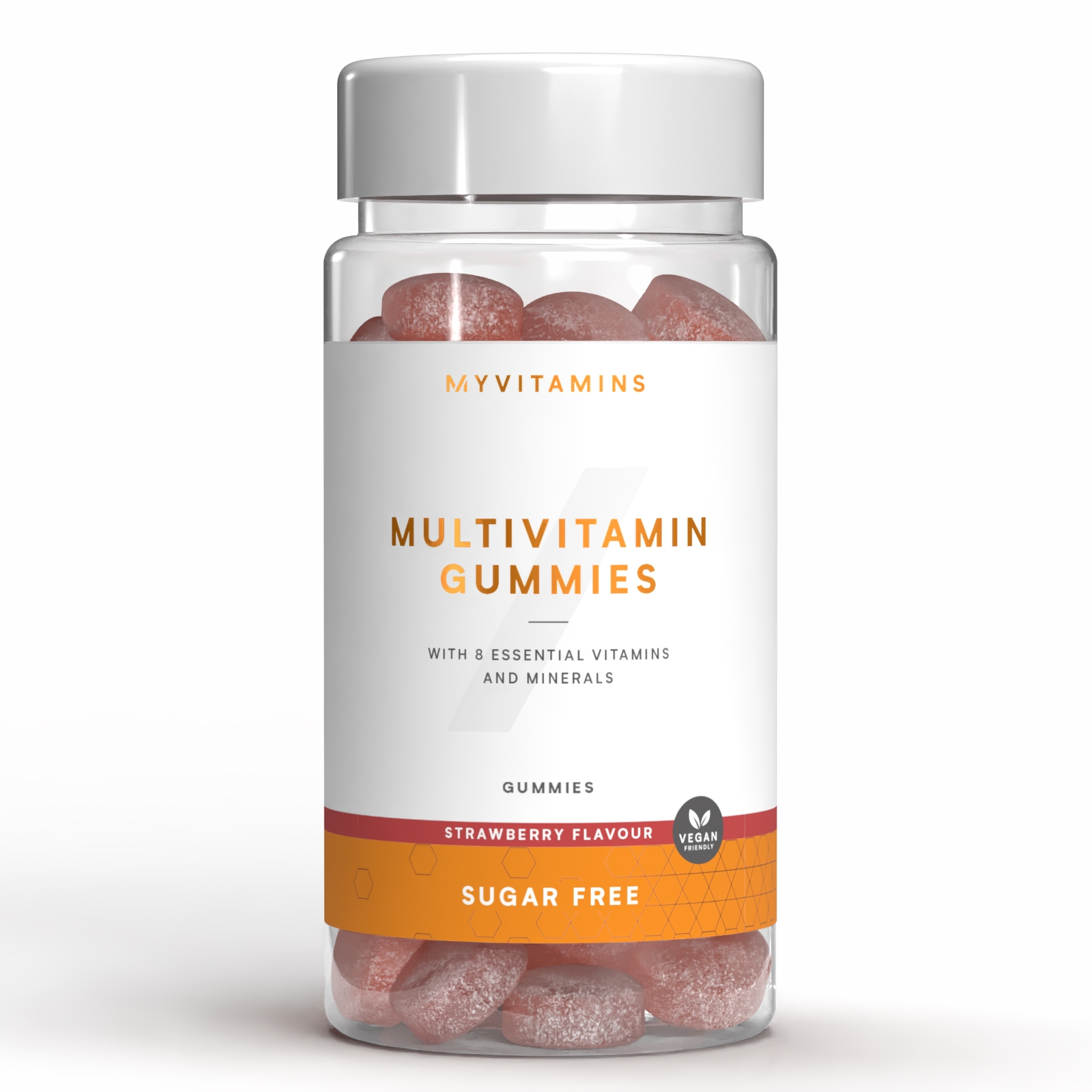 Myvitamins Sugar Free Multivitamin ALT - 60Gummies - Sugar Free Strawberry