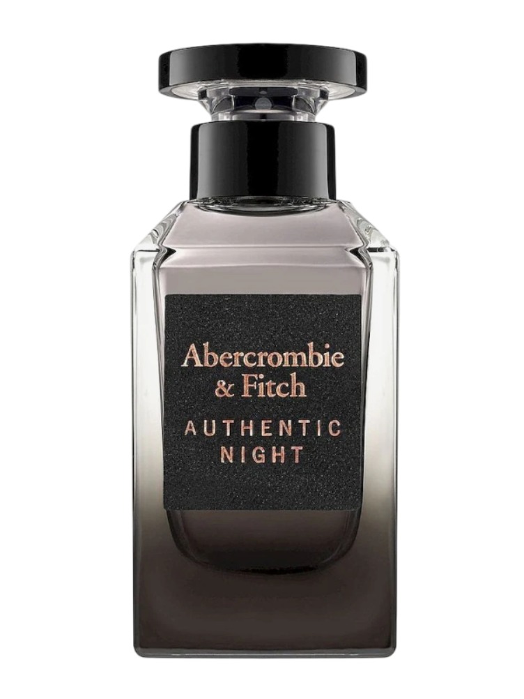 Abercrombie & Fitch Authentic Night Eau de Toilette da uomo, 50 ml