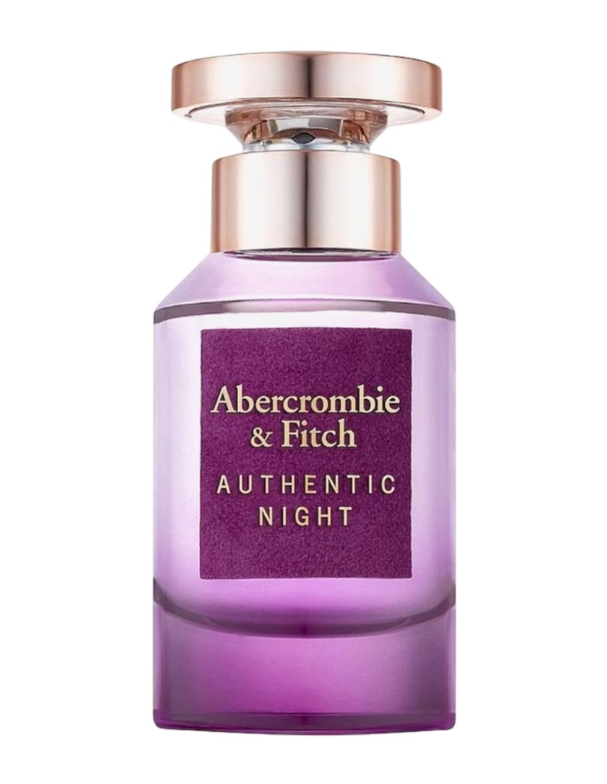 Abercrombie & Fitch Authentic Night Eau de Parfum da donna, 50 ml