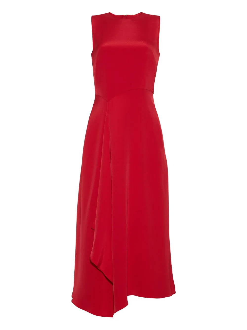 Adam Lippes Lynn midi dress - Rosso