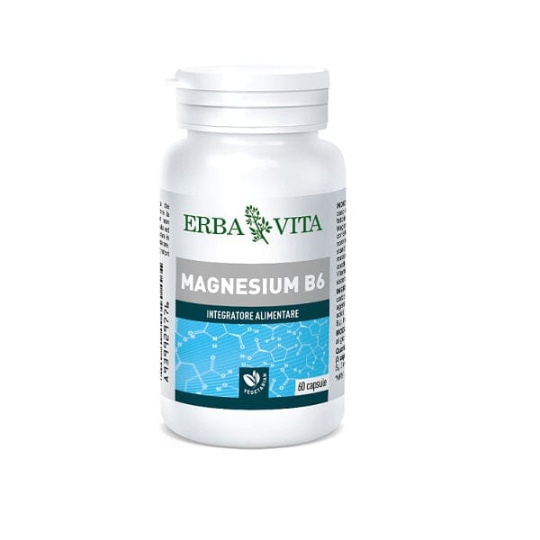 Erba Vita Magnesium B6 60 Capsule Vegetali