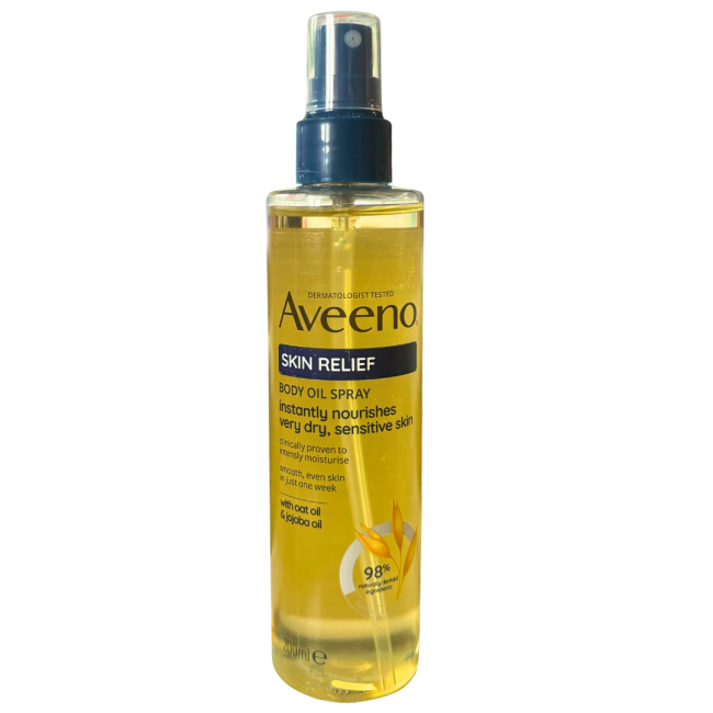 Johnson & Johnson - Aveeno Skin Relief Olio Corpo 200 Ml