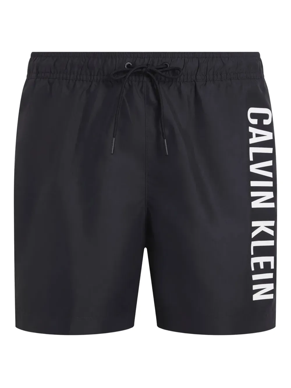 Calvin Klein logo-print swim shorts - Nero