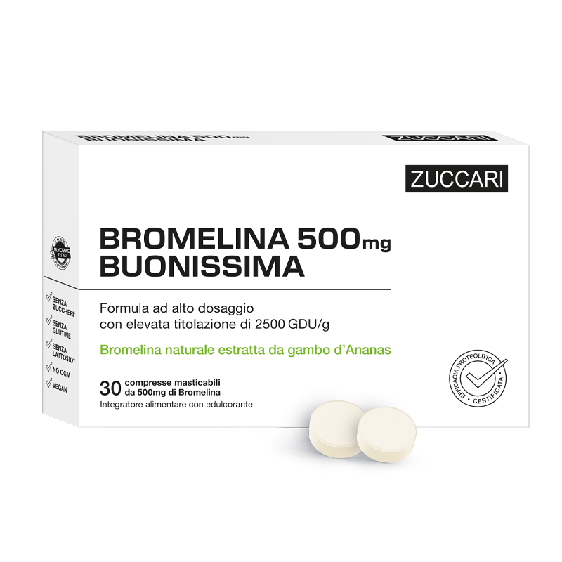ZUCCARI - Zuccari Bromelina 500 Buonissima 30 Compresse