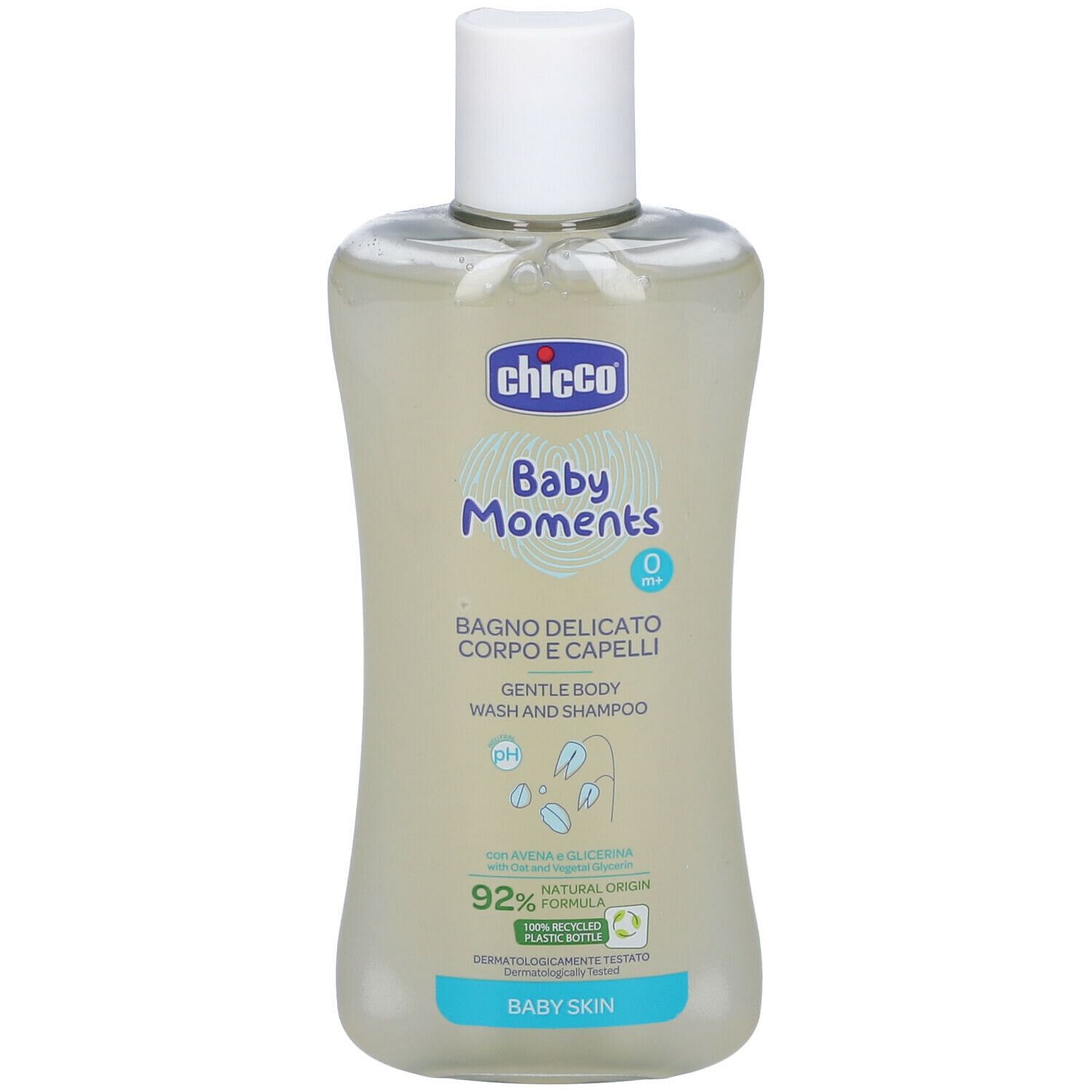 Chicco Baby Moments Bagno Corpo Cap 200 Ml