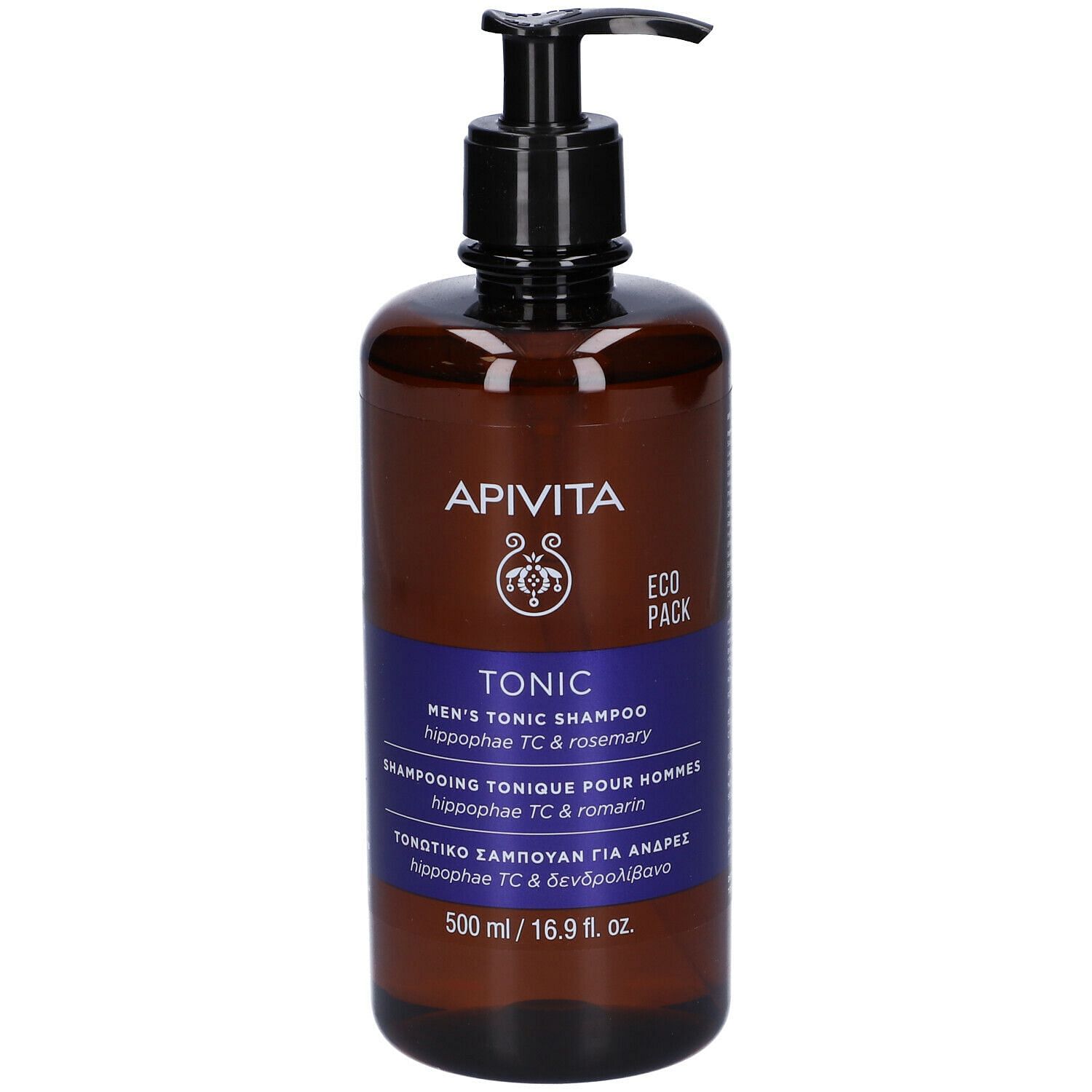 Apivita Men'S Tonic Shampoo 500 Ml