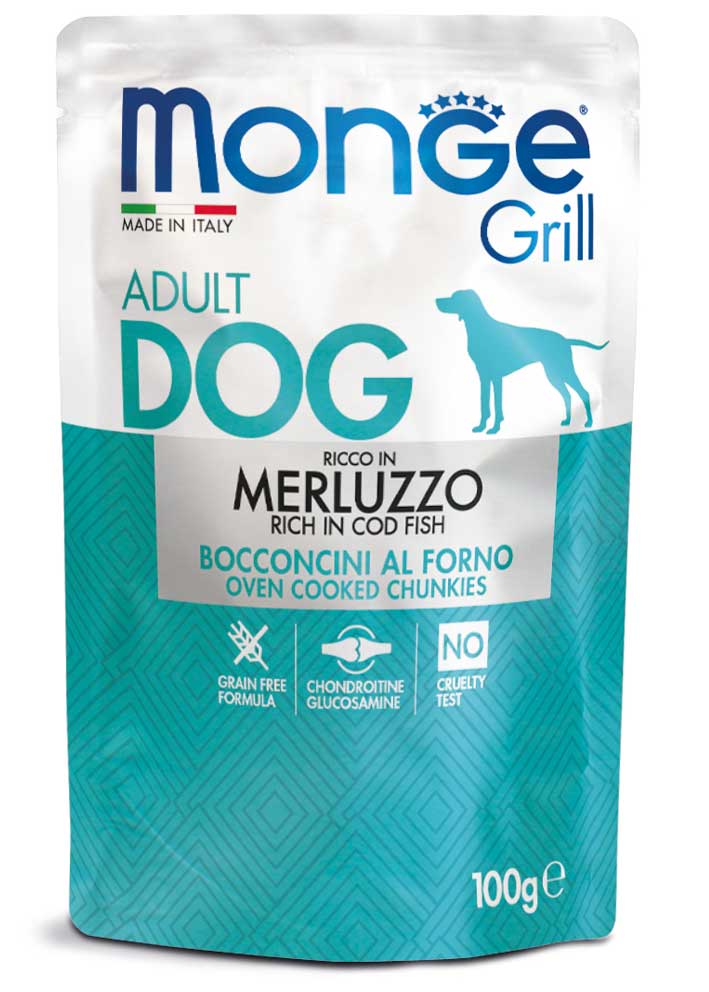 MONGE GRILL MERLUZZO 100G