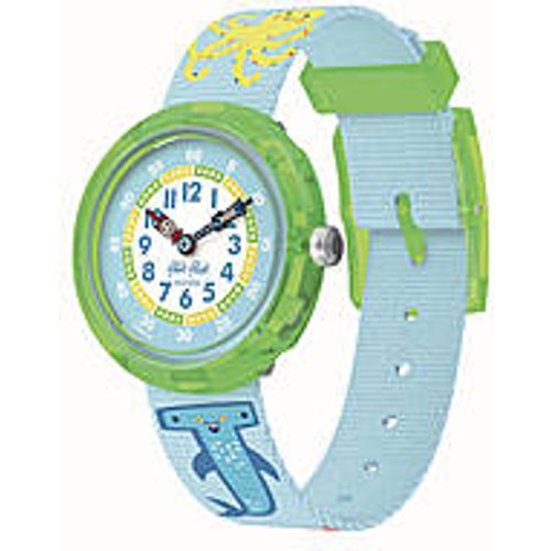 Orologio Solo Tempo Bambino Flik Flak X Faber Castell Fantasia ZFBNP232