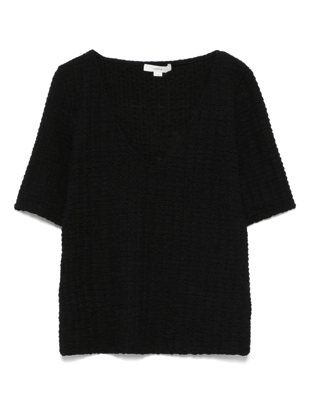 Vince T-shirt in misto cotone - Nero