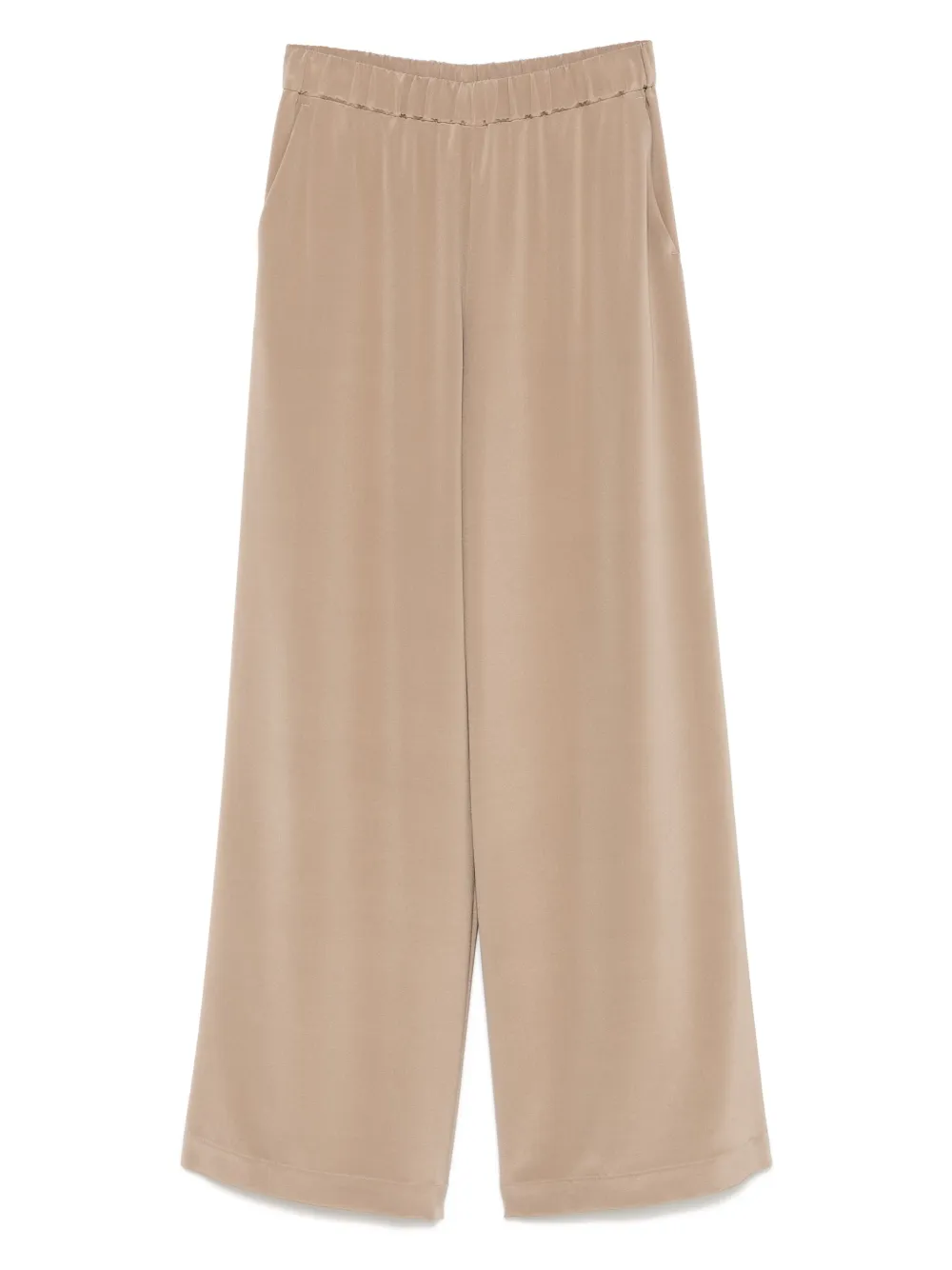 Max Mara fluid trousers - Marrone