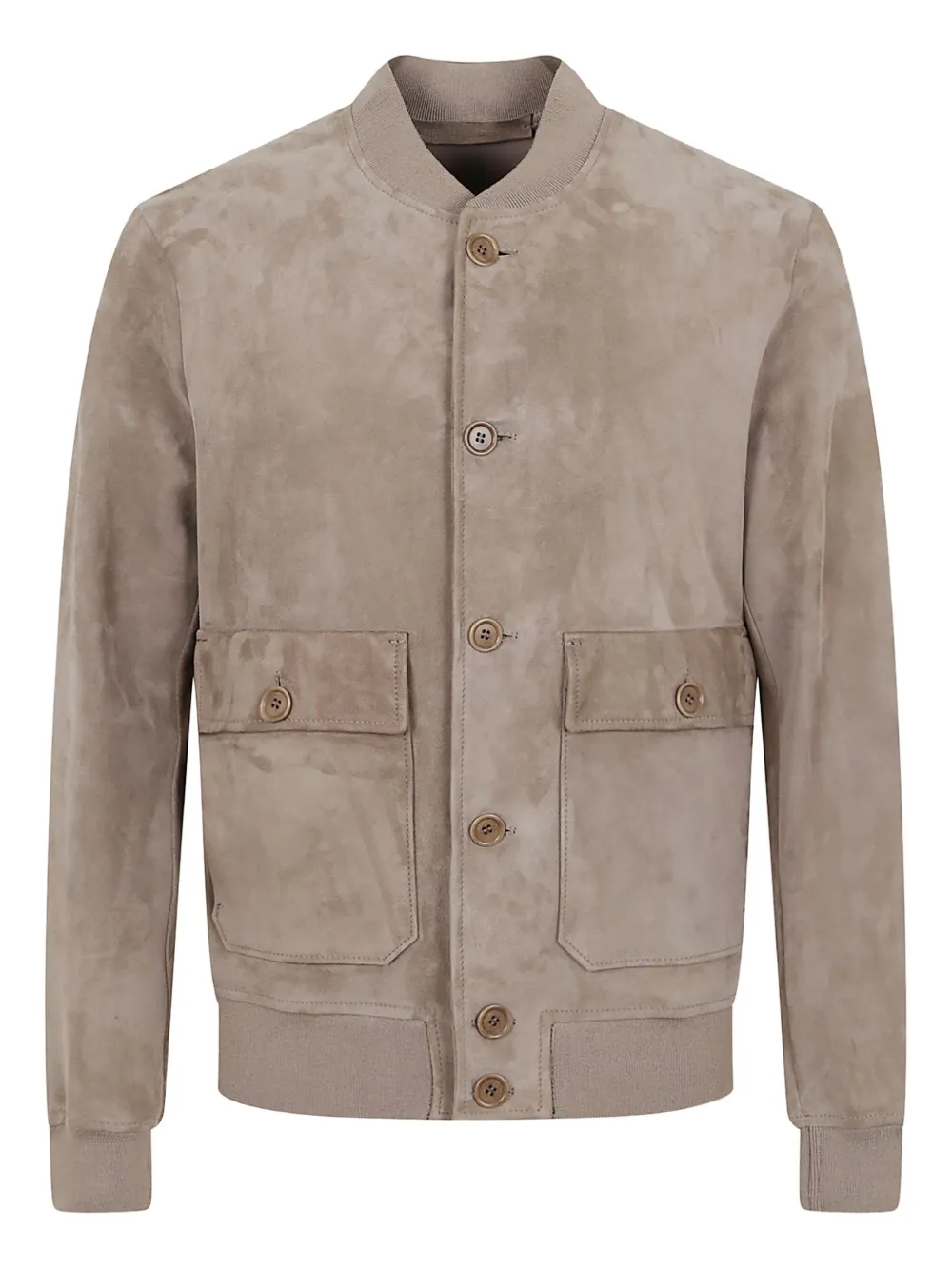 Salvatore Santoro suede jacket - Toni neutri