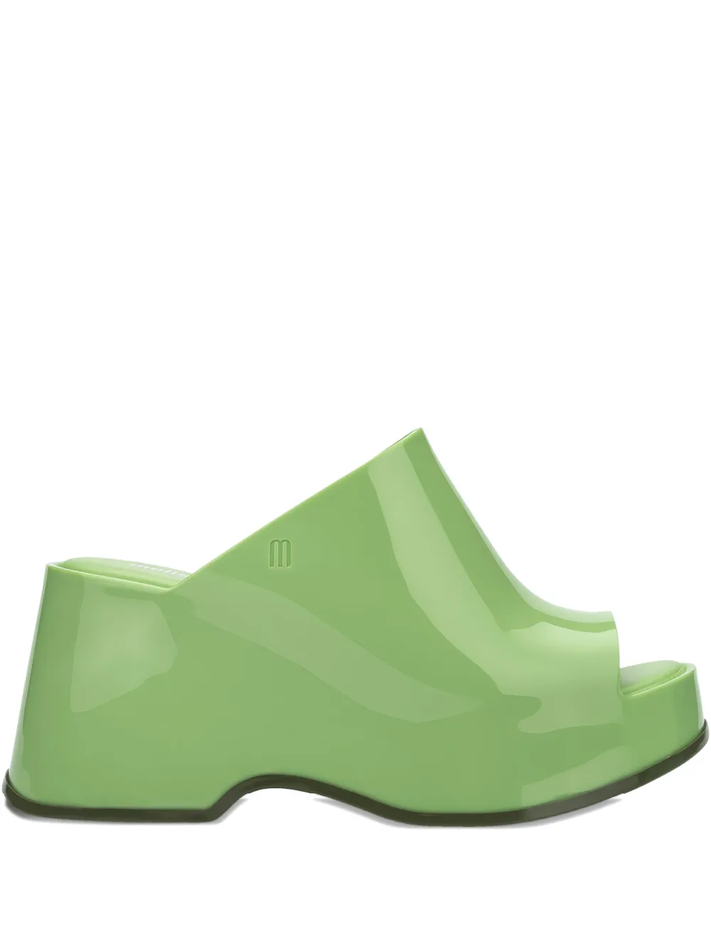 Melissa Patty open-toe platform sandals - Verde