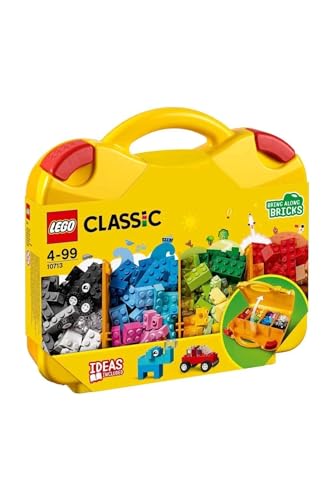 Lego 10713 Classic Valigetta Creativa, Contenitore Mattoncini Colorati, Giochi Per L'Apprendimento Dei Bambini Dai 4 Anni, Ottima Idea Regalo