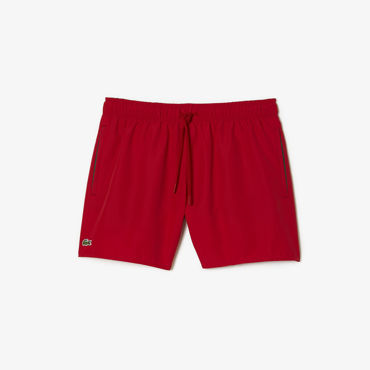 Lacoste Shorts Da Bagno Media Lunghezza Rosso Uomo Taglie L