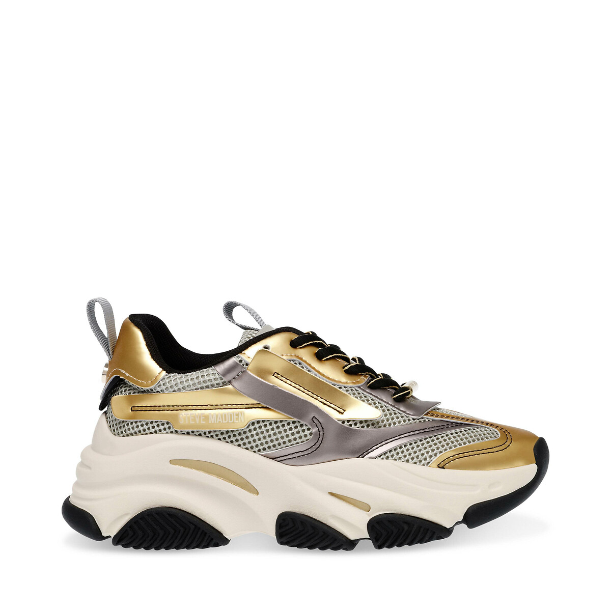 Steve Madden Sneakers Possession-e Grigio Donna Taglie 39