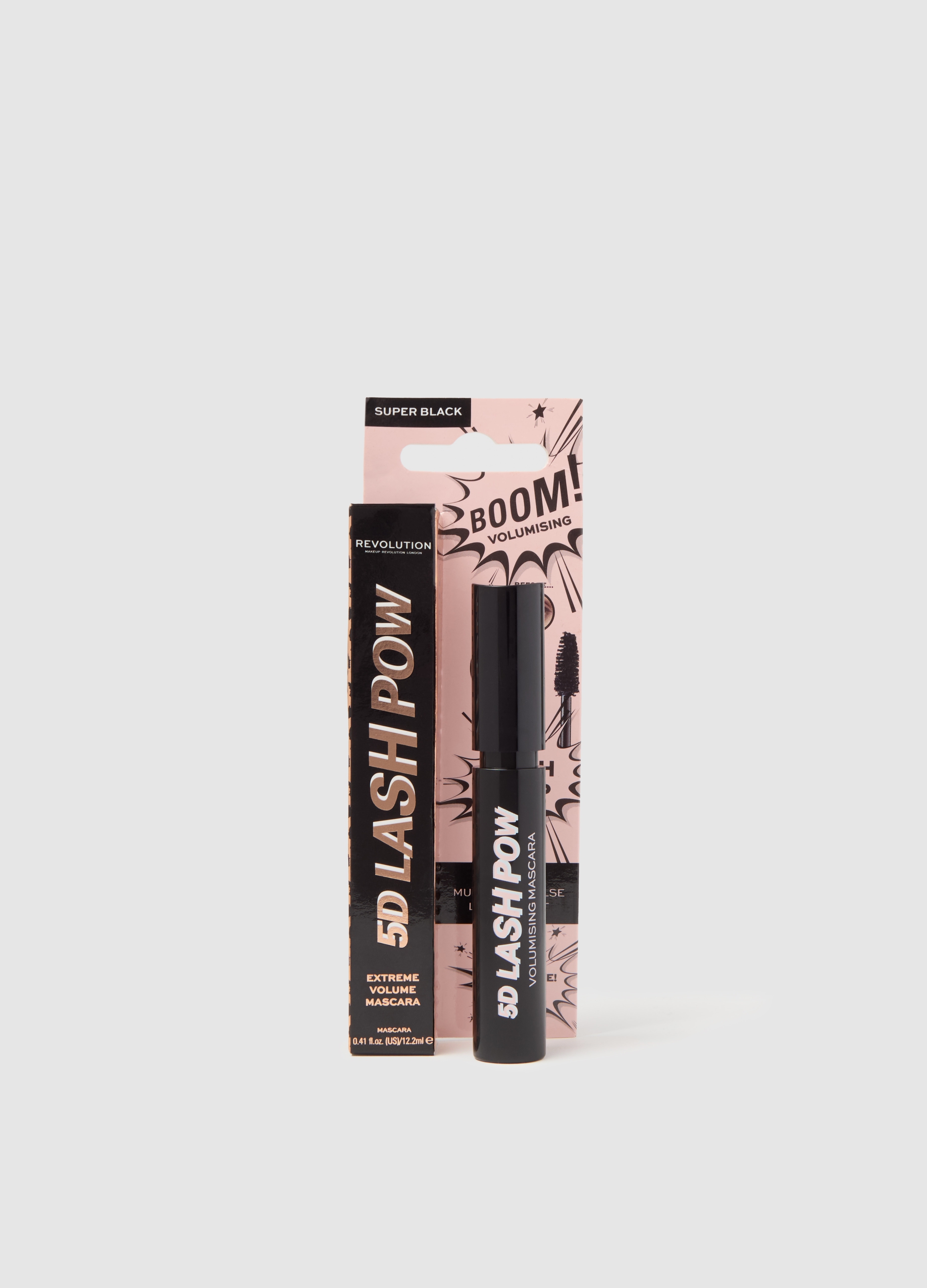 REVOLUTION, 5d Lash Pow Mascara, Donna, Nero, Taglia: FASUL