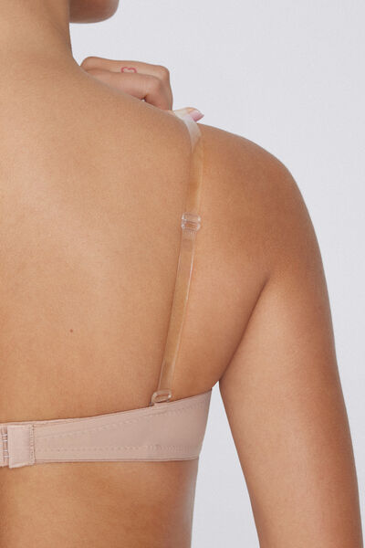 Tezenis Spalline Trasparenti in Silicone Donna Naturale Taglia TU