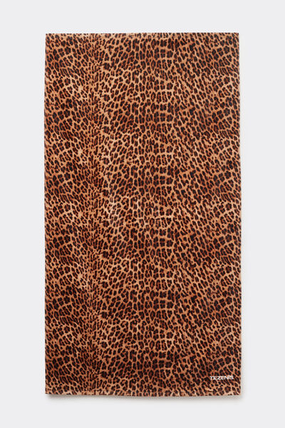 Tezenis Telo Mare Spugna Stampata Donna Animalier Taglia TU