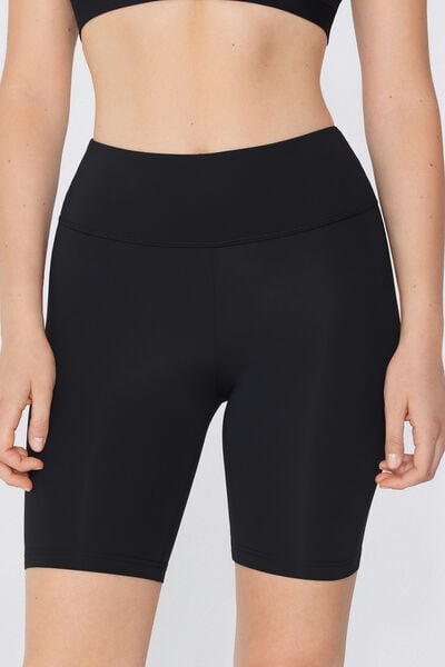 Tezenis Pantaloncini Ciclista Sport Donna Nero Taglia M