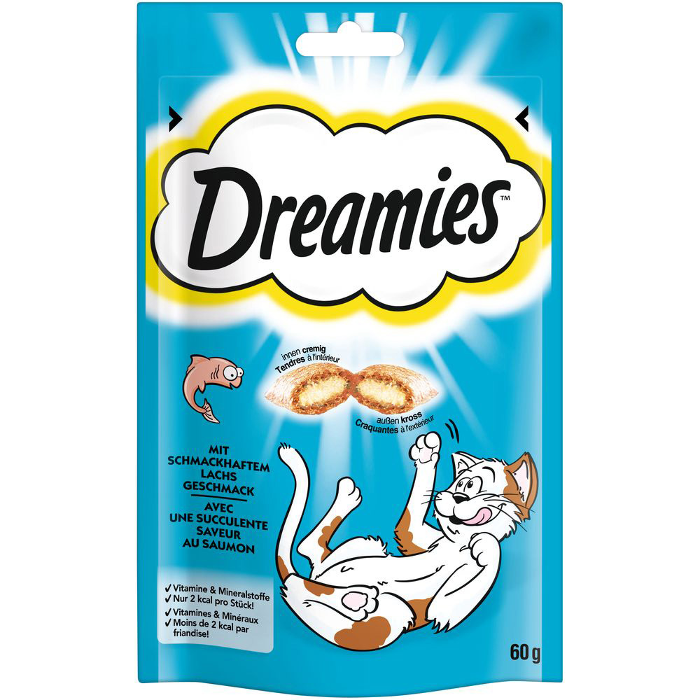 Catisfactions Snack per gatti  - Salmone 60 g
